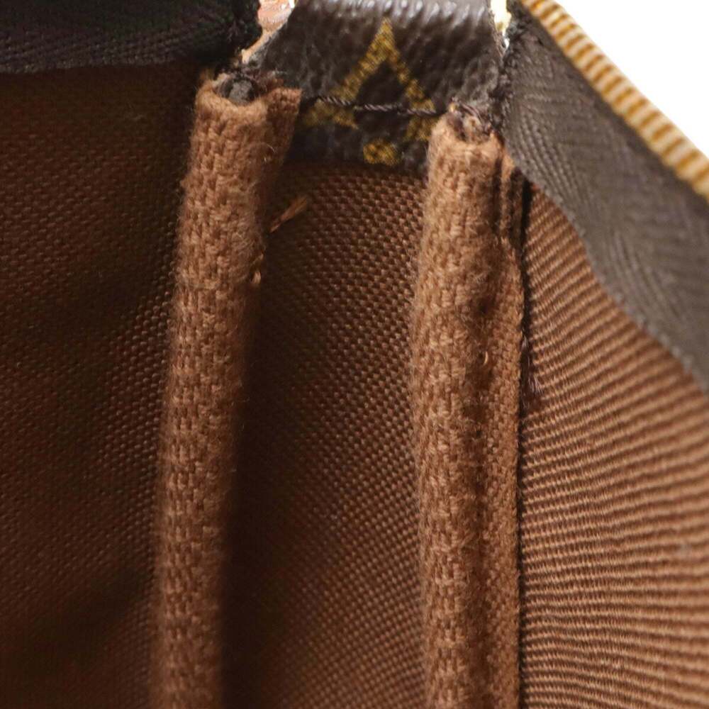 LOUIS VUITTON Brown Monogram Pochette Mini Bag - Picture 9 of 9